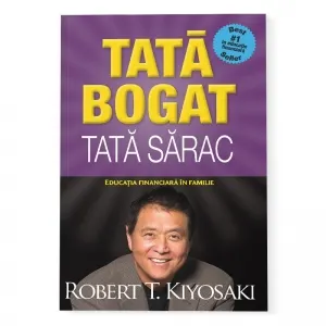 Coperta cărții Tata bogat, tata sarac. Educatia financiara in familie (editia a V-a)