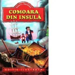 Coperta cărții Comoara din insula (editie ilustrata)