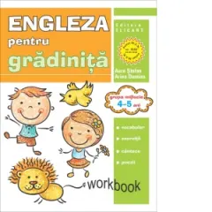 Coperta cărții Limba engleza pentru gradinita. Grupa mijlocie 4-5 ani. Workbook