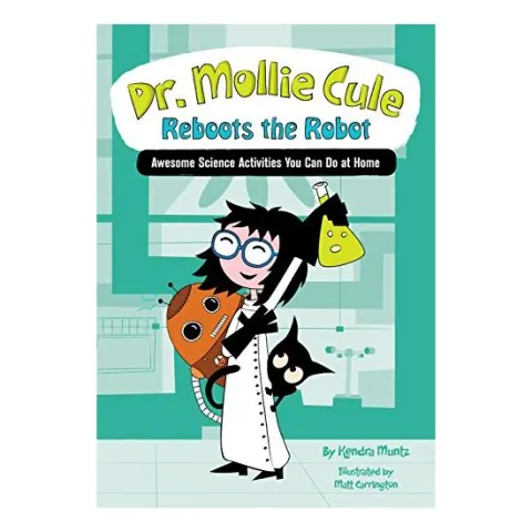 Coperta cărții Dr. Mollie Cule reboots the robot