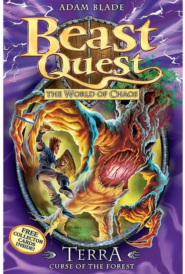 Coperta cărții Beast Quest: Terra Curse of the Forest (Series 6 Book 5)
