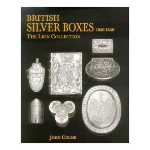 Coperta cărții British Silver Boxes 1640-1840