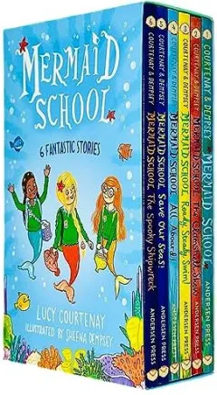 Coperta cărții Mermaid School Series By Lucy Courtenay 6 Books Collection Box Set