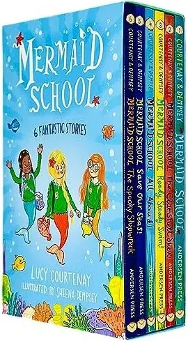 Coperta cărții Mermaid School Series By Lucy Courtenay 6 Books Collection Box Set