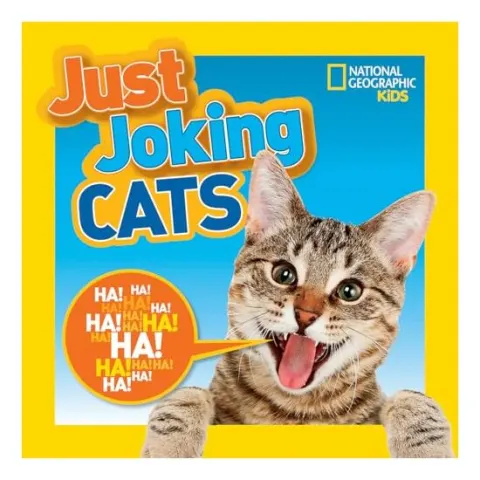 Coperta cărții National Geographic Kids Just Joking Cats