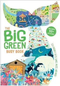 Coperta cărții Big Green Busy Book