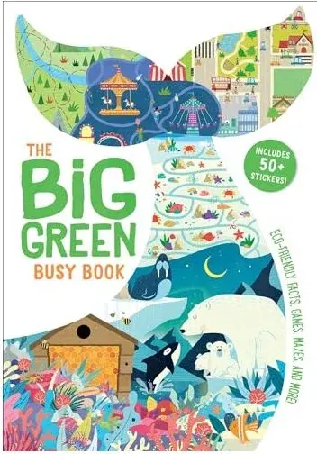 Coperta cărții Big Green Busy Book