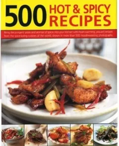 Coperta cărții 500 Hot & Spicy Recipes