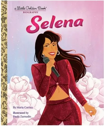 Coperta cărții Selena: A Little Golden Book Biography