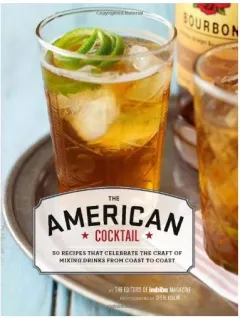 Coperta cărții American cocktail