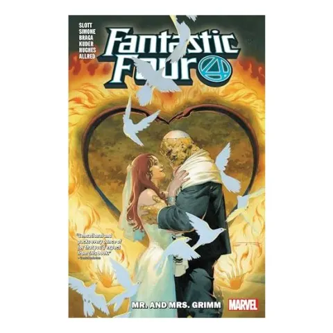 Coperta cărții Fantastic Four by Dan Slott, Dan Slott, Aaron Kuder