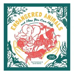 Coperta cărții Endangered Animals, Sam Hutchinson, Sarah Dennis