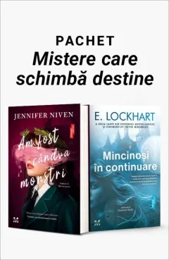 Coperta cărții Pachet Mistere care schimbă destine. Am fost cândva monștri/Mincinoși în continuare - Jennifer Niven