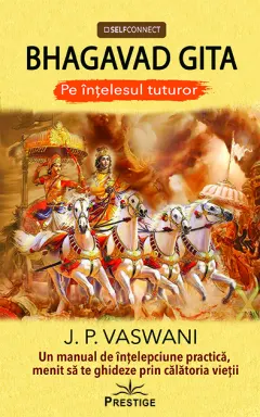 Coperta cărții Bhagavad Gita pe intelesul tuturor