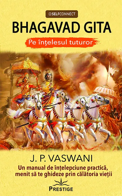 Coperta cărții Bhagavad Gita pe intelesul tuturor