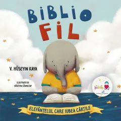 Coperta cărții Bibliofil: Elefănțelul care iubea cărțile