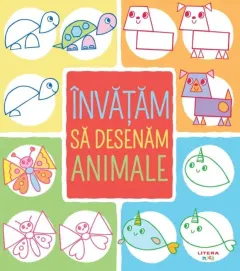 Coperta cărții Invatam sa desenam animale