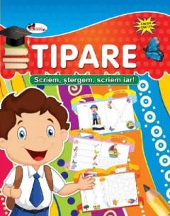 Coperta cărții Tipare. Scriem, stergem, scriem iar!