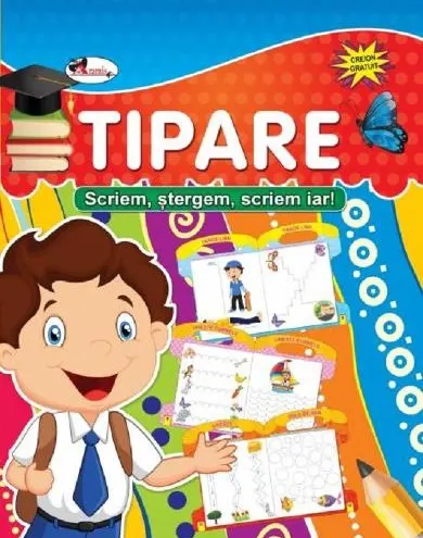 Coperta cărții Tipare. Scriem, stergem, scriem iar!