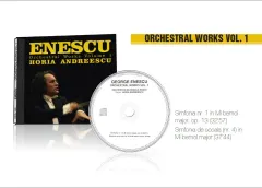 Coperta cărții George Enescu. Simfonia nr. 1
