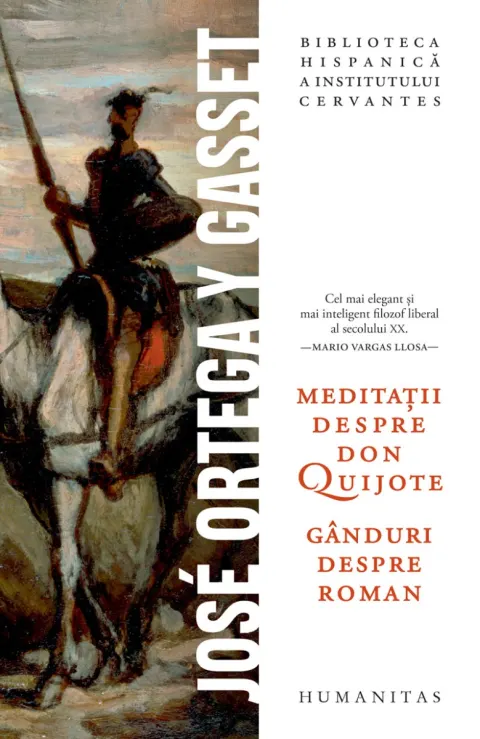 Coperta cărții Meditații despre Don Quijote. Gânduri despre roman