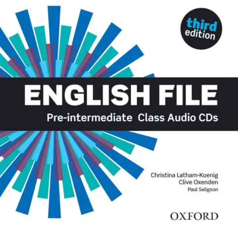 Coperta cărții English File 3E Pre-intermediate Class Audio CDs