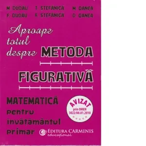 Coperta cărții Aproape totul despre metoda figurativa. Matematica pentru invatamantul primar