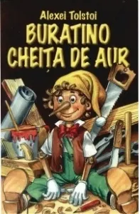 Coperta cărții Buratino. Cheita de aur