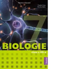 Coperta cărții Biologie. Manual pentru clasa a VII-a