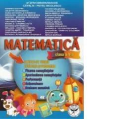 Coperta cărții Matematica Clasa a V-a. Exercitii si probleme - Fixarea cunostintelor. Aprofundarea cunostintelor. Performanta. Autoevaluare. Evaluare sumativa