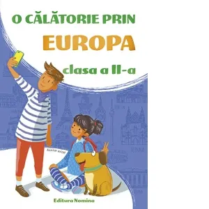 Coperta cărții O calatorie prin Europa clasa a II-a
