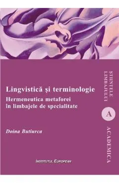 Coperta cărții Lingvistica si terminologie