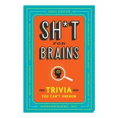 Coperta cărții Sh*t for brains: trivia you can't unknow