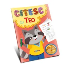 Coperta cărții Citesc cu Teo