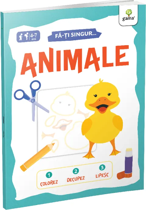 Coperta cărții Animale. Fa-ti singur