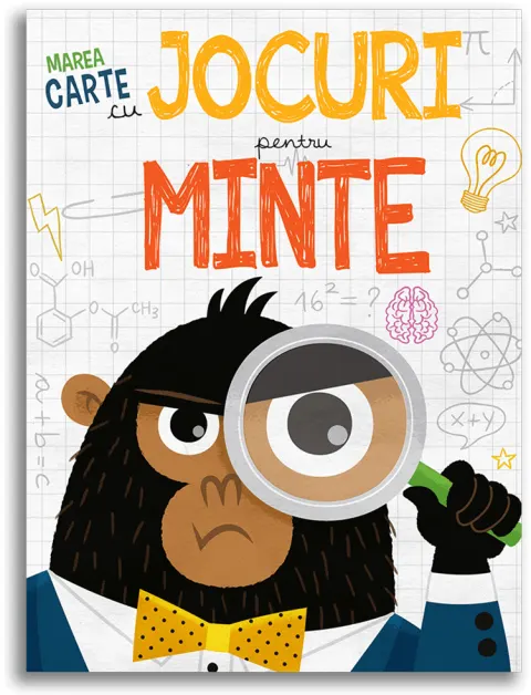 Coperta cărții Marea carte cu jocuri pentru minte |