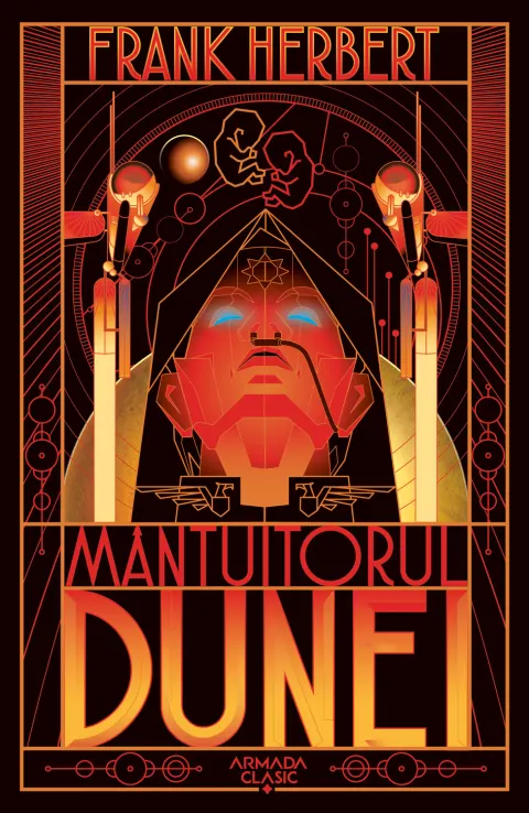 Coperta cărții Mantuitorul Dunei. Seria Dune. Vol.2