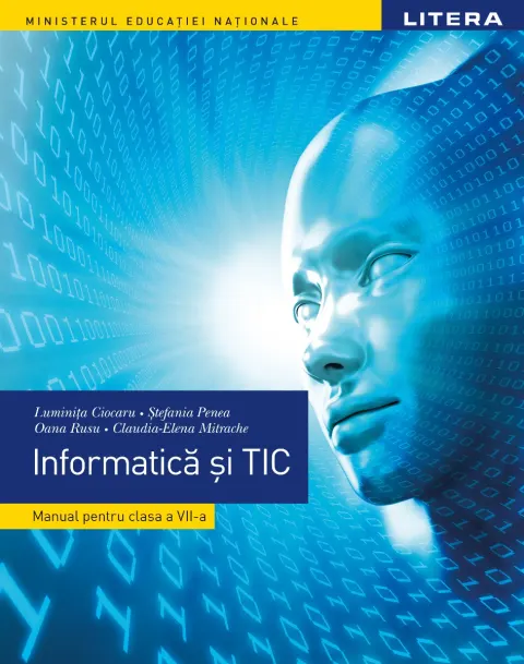 Coperta cărții Informatică și TIC. Manual. Clasa a VII-a
