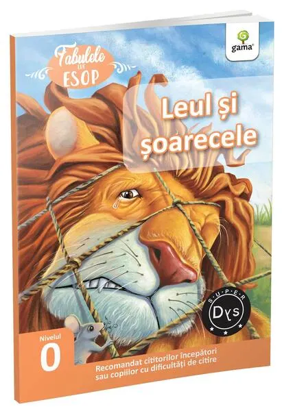 Coperta cărții Leul și șoarecele