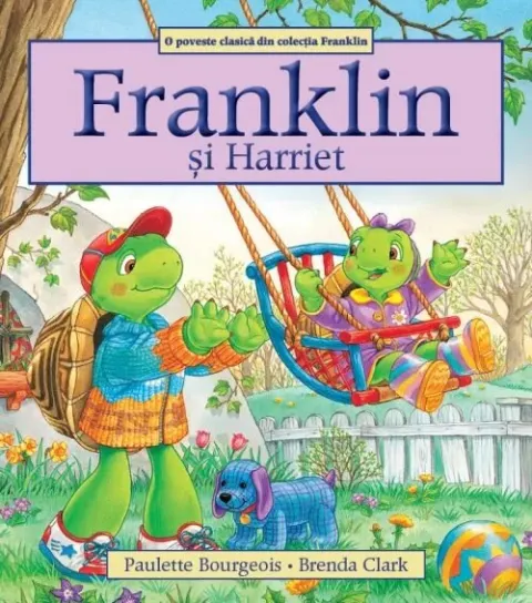Coperta cărții Franklin și Harriet