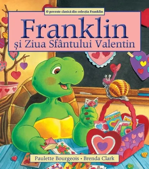 Coperta cărții Franklin și Ziua sfântului Valentin