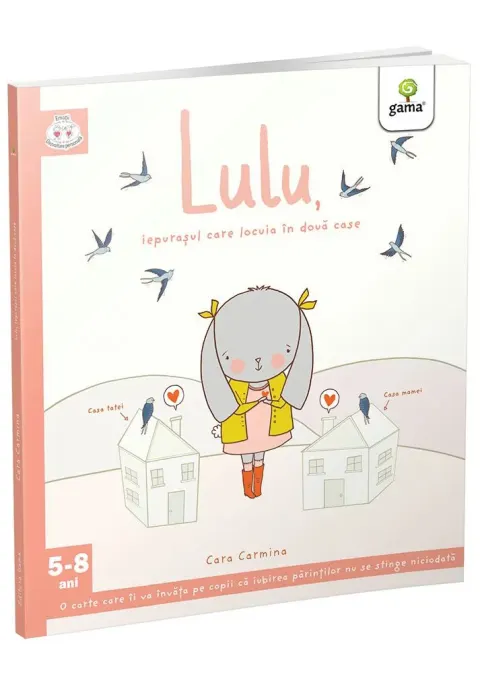 Coperta cărții Lulu iepurasul care locuia in doua case