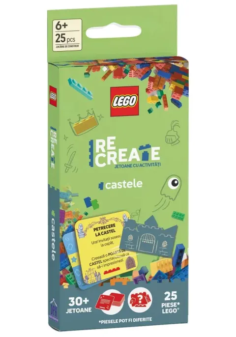 Coperta cărții LEGO Recreate - Castele
