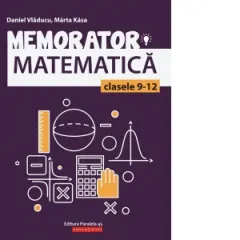 Coperta cărții Memorator de matematica pentru clasele IX-XII