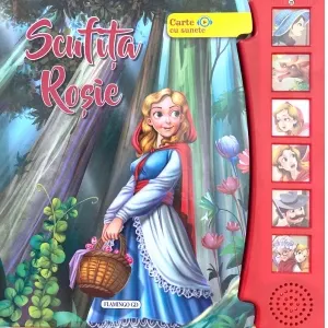 Coperta cărții Scufita Rosie. Carte cu sunete