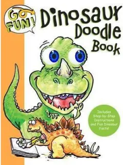 Coperta cărții Go fun! dinosaur doodle