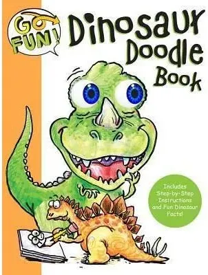 Coperta cărții Go fun! dinosaur doodle