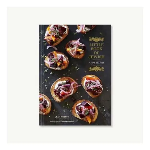 Coperta cărții Little book of Jewish appetizers