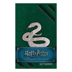 Coperta cărții Harry Potter: Slytherin Hardcover Ruled Journal