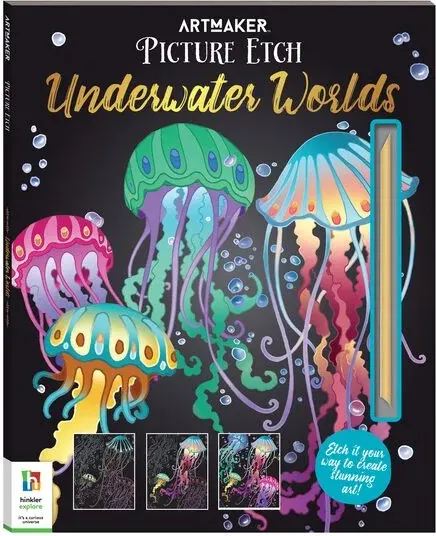 Coperta cărții Picture Etch Underwater Worlds